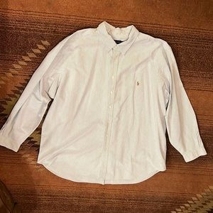 Men's Ralph Lauren Button Down Shirt 4XLT
